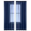 Tende Finestra in Chiffon Semitrasparente 140*260cm per Soggiorno Moderne Semplici Tende Garza Semi Oscuranti Balcone Telo Sottile per Finestra