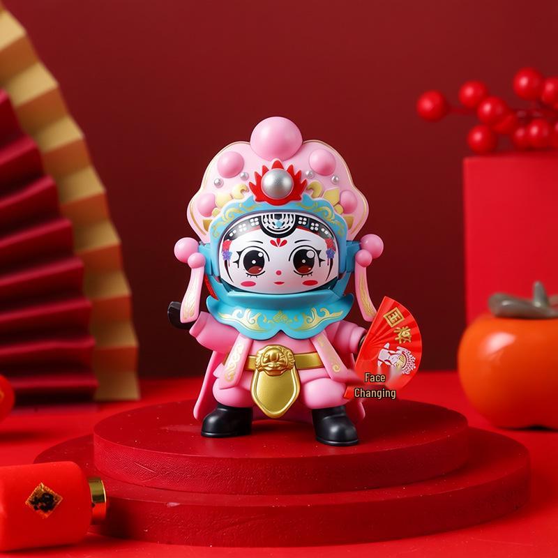 Sichuan Opera Face-Changing Doll: Creative Peking Opera Souvenir Toy from Chengdu