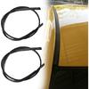 2PCS For 2014-2017 Toyota Corolla Sedan Car Roof Trim Molding Kit Sealing Strip