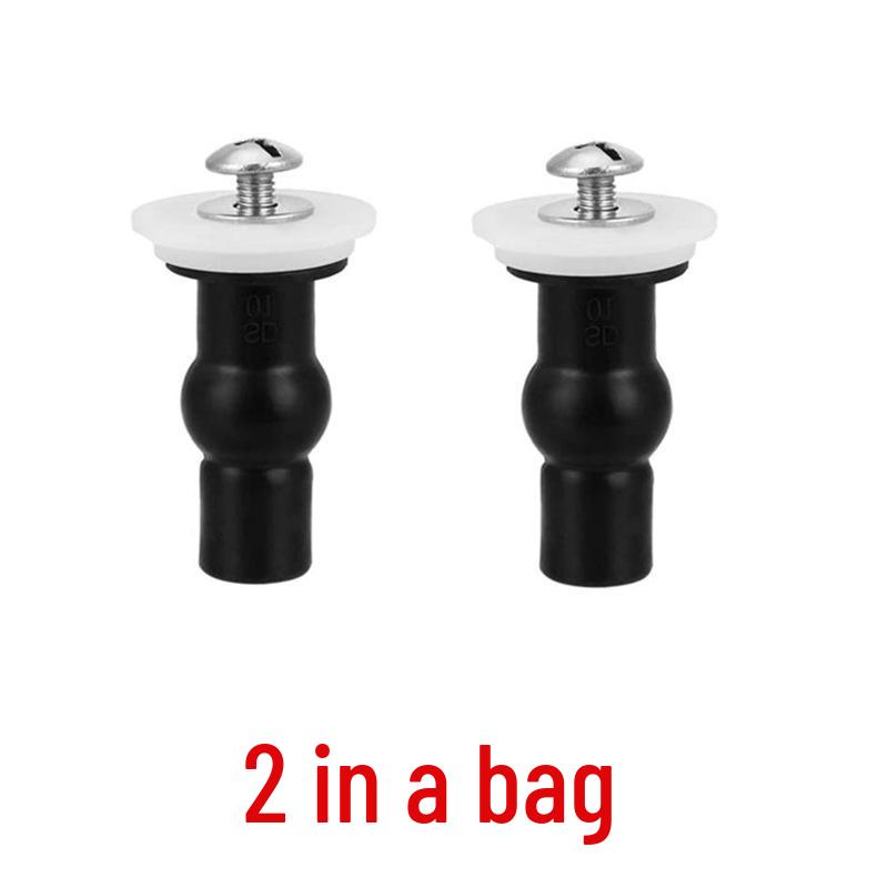 Toilet Seat Cover Expansion Screw Bolt Set, Quick Release, 28 Plastic Pieces
