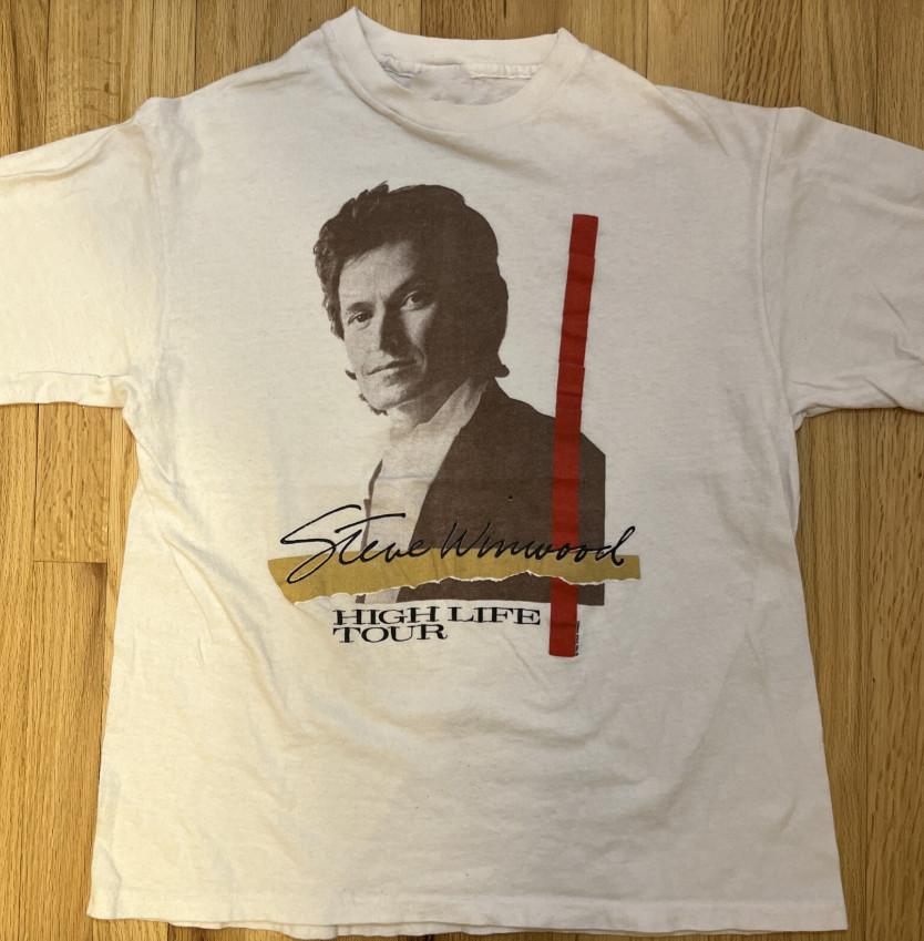 Steve Winwood High Life Cotton T-Shirt Gift For Fans All Size DI1264 XL