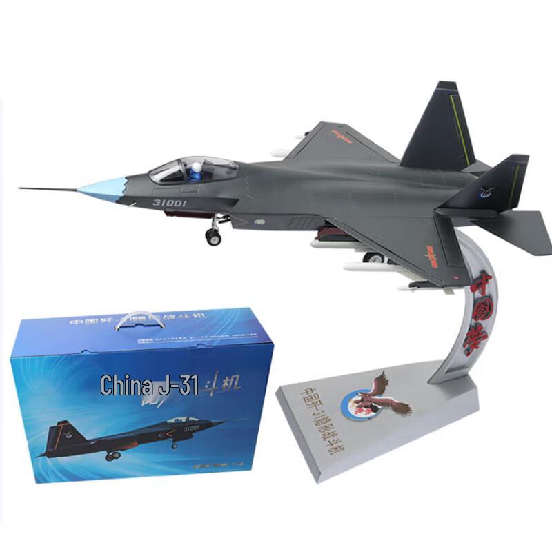 SPSR J-31 Fighter Jet Scale Model