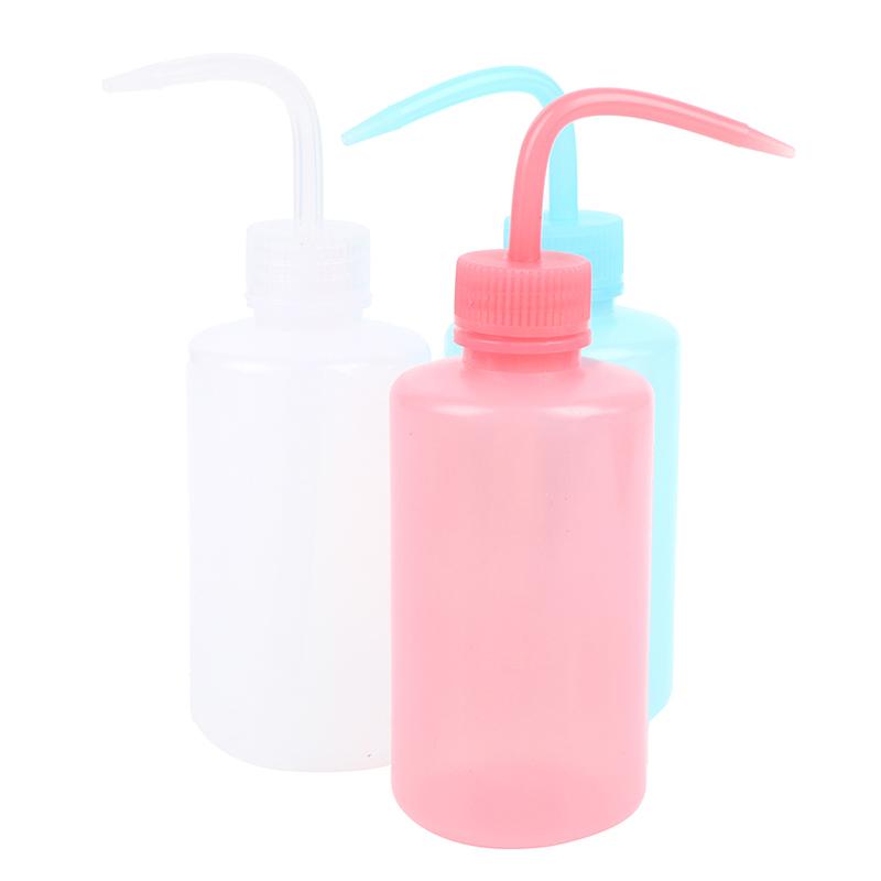 1Pc Wash Clean Clear Plastic Green Soap Lab Wash Squeeze Diffuser Bottle