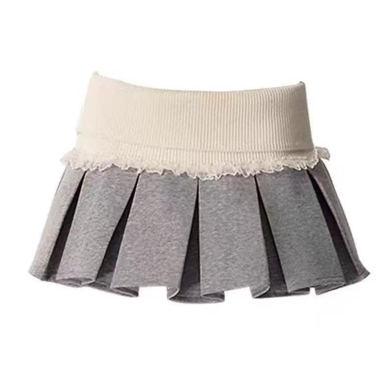 Korean Style Knit Sweater & High Waist Midi Skirt Set - Women's Autumn/Winter Two-Piece Long Sleeve Outfit