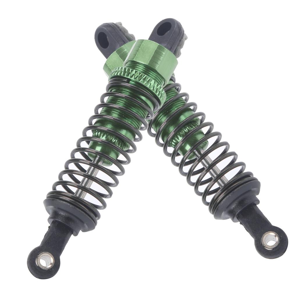2Pcs 72mm RC Aluminium Shock Absorber Damper for TRAXXAS SLASH 2WD RC Car Upgrade PartsGreen