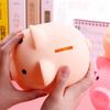 Small Cute Pig Shaped Kids Toy Shatterproof Piggy Bank Birthday Gift Coins Storage Box Money Bank