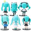 Chibi Hatsune Miku Blind Box Figure - Anime Vocaloid Collectible Model, Cute Desk Decor Surprise Gift for Fans