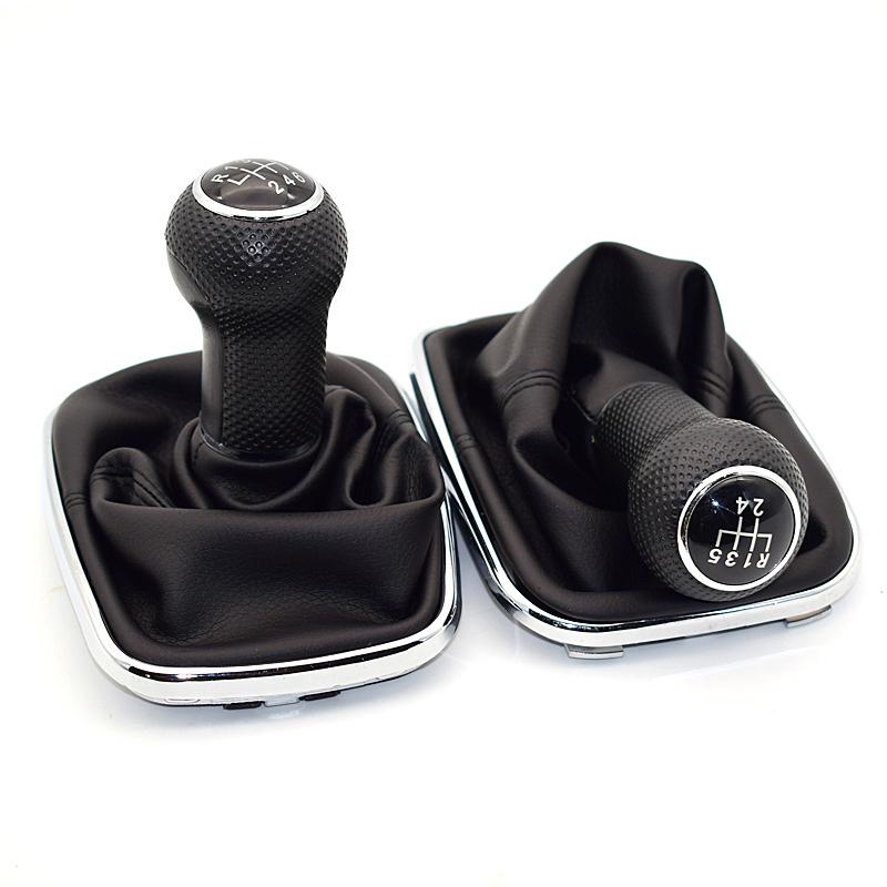 For Volkswagen VW 1999-2004 Golf 4 IV MK4 GTI R32 Bora Jetta MT 12mm 5 / 6 Speed Car Gear Shift Knob Lever Shifter Gaitor Boot