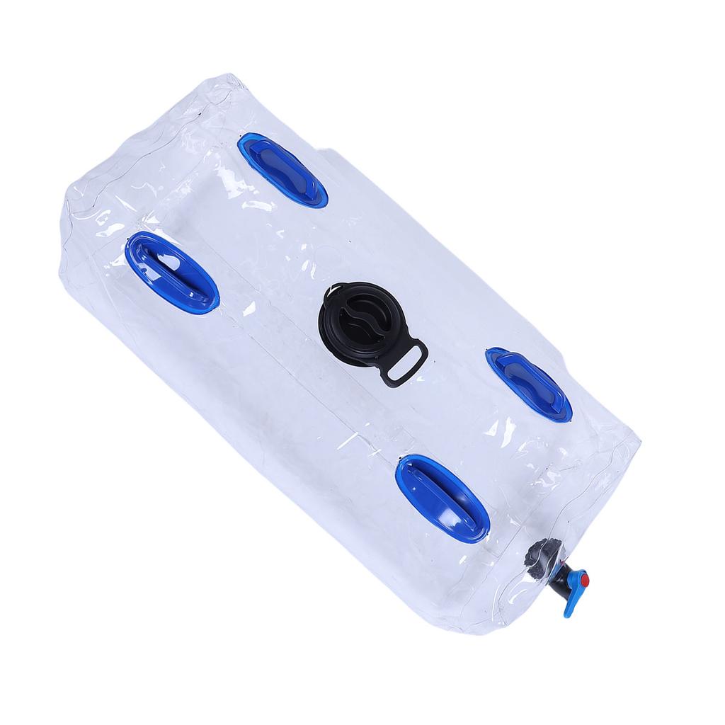 Water Storage Bladder PVC 30 Gallon Portable Water Tank Transparent Foldable Water Bag Container for Emergency Camping