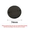 1pcs 74/82mm Car Hood Front Rear Trunk Emblem Badge Replacement Auto Modification Accessories For Bmw E46 E90 E60 F10 F30 E39 X5 blfg97