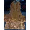 Heavy Cotton Women's Kurti Pant Dupatta Set Indian Designer Top Tunic Kurta Set