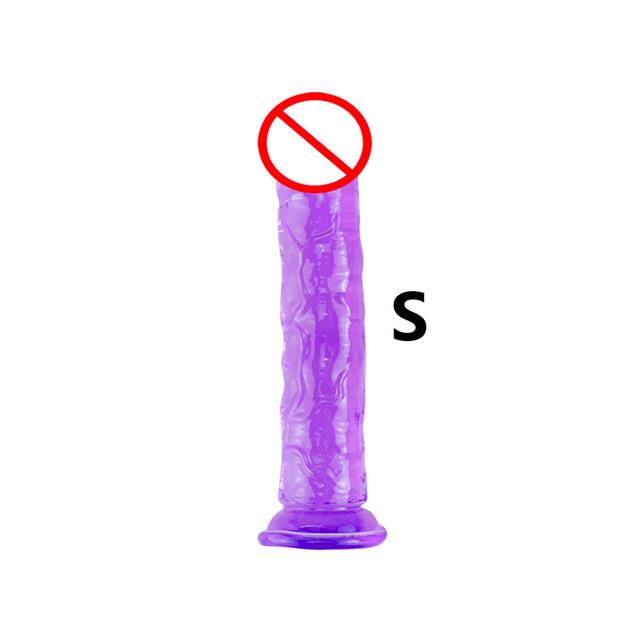 Realistic Dildo With Super Strong Suction Cup Erotic Jelly Dildo Sex Toys for Woman Artificial Penis
