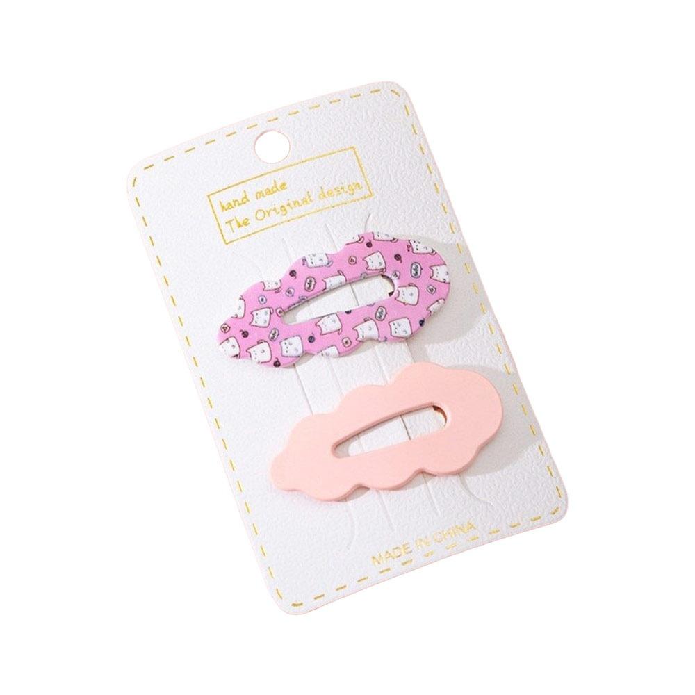 Flower Clouds Hair Clips Candy Color Child Hairgrips Fashion Hair Accessories  for Women Girls