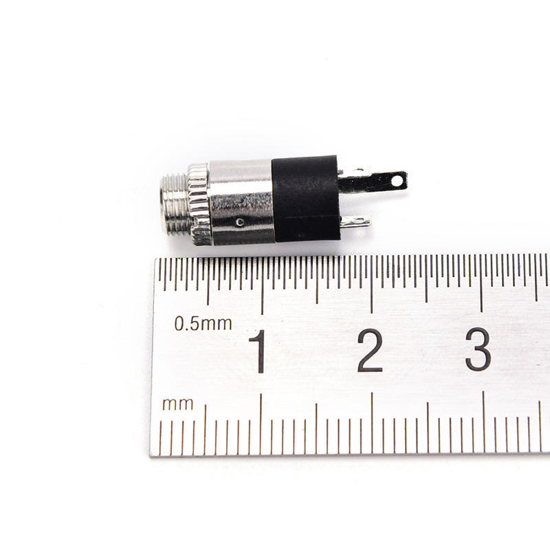 5PCS PJ392 3.5mm Stereo Female Sockect Jack 3.5 Audio Headphone Connector Silver