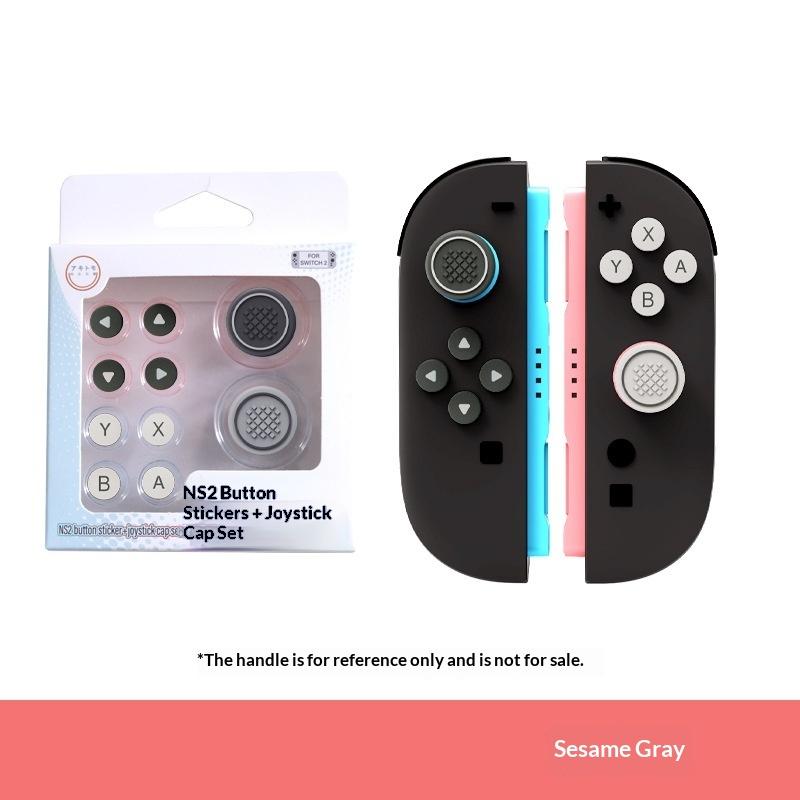 Thumb Button Caps For Switch 2 Joysticks Controller Colorful Silicone Cap For Switch 2 Handle Accessories
