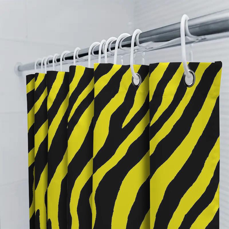 Cortina de Chuveiro de Luxo com Citação de Amor para Minha Filha para Decoração de Banheiro Pêssego Rosa Branco Padrão Floral Repelente à Água W