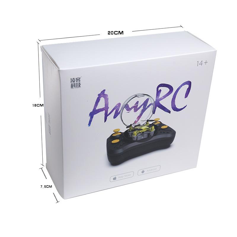 New 7x7cm Mini RC Drone HT02 APP Control Unmanned Aerial Vehicle 4K Aircraft Aerial Camera The Mini Optical Flow Dron Toys Gift