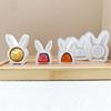 Silicone Molds Hollow Rabbits Molds Plasters Molds Casting Molds Ornament Molds Easters Rabbits Molds Baking Molds