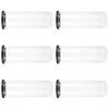 Tennis Ball Holder with Clear PVC Tube and Protective Black Lid for Storage Indoor Outdoor Use 6pcs