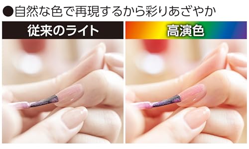 ELPA LED Desk Light, High Color Rendering, AS-LED13(W)