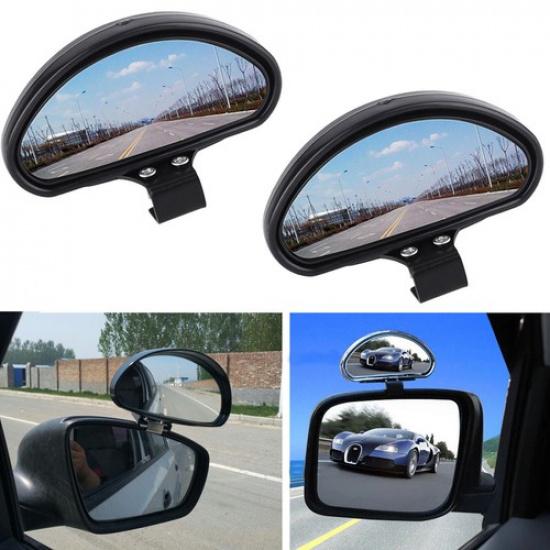 2pcs Blind Spot Mirrors, Adjustable Car Auxiliary Universal Wide Angle Mirror