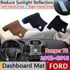 Dashboard Cover for Ford Ranger T6 P375 2012~2015 2013 2014 Anti-Slip Anti-dirty Mat Pad Sunshade Dashmat Protect Car Accessorie