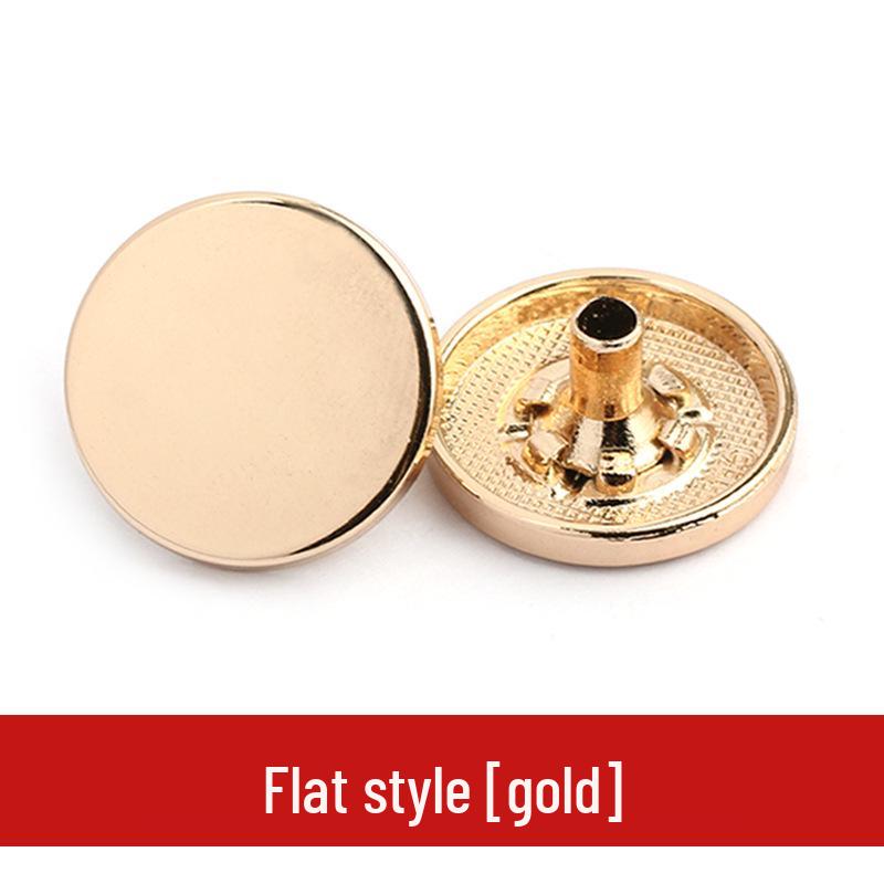 Metal Snap Buttons for Clothing: No-Sew Hidden Snap Accessories for Jackets, Studs, and Mother-Child Buttons.