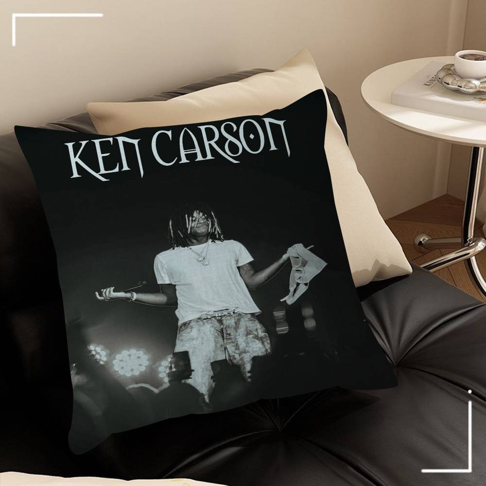 

Pop Singer Ken Carson A Great Chaos Maple Design Cushion Cover Happy Autumn Harvest Decor Holiday Decorati Pillow Cover 30x30 cm