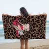 Cartoon B-BettyS BoopS Soft Portable Travel Towel Unisex Ultra Lightweight Microfiber Oversized Sand Free Quick Dry Beach Towel