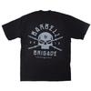Barbell Brigade Men's Oversized Cotton T-Shirt Sports Gym Fitness Streetwear Loose Unisex Short Sleeve Tees