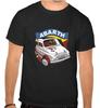 26 Abarth Fiat Car Logo Black T-Shirt -1108- Unisex T-Shirt