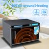 Towel Warmer Cabinet 16L Large Capacity 200W Bath Towel Warmer Fast Heating for Facial Spa Hair Beauty Salon Equipment and Home