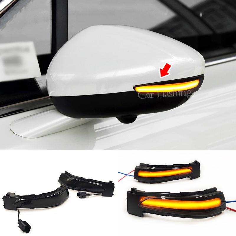 1 Set Dynamic Blinker For Peugeot 508 SW 2010-2017 LED Mirror Turn Signal Light For Citroen DS5 C4 Grand Picasso II 2011-2017