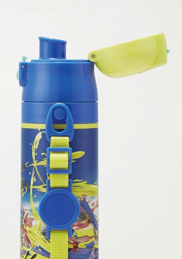 Skater Trinkflasche 470ml Splatoon 3 Edelstahl Sportflasche Kinder SDC4-A
