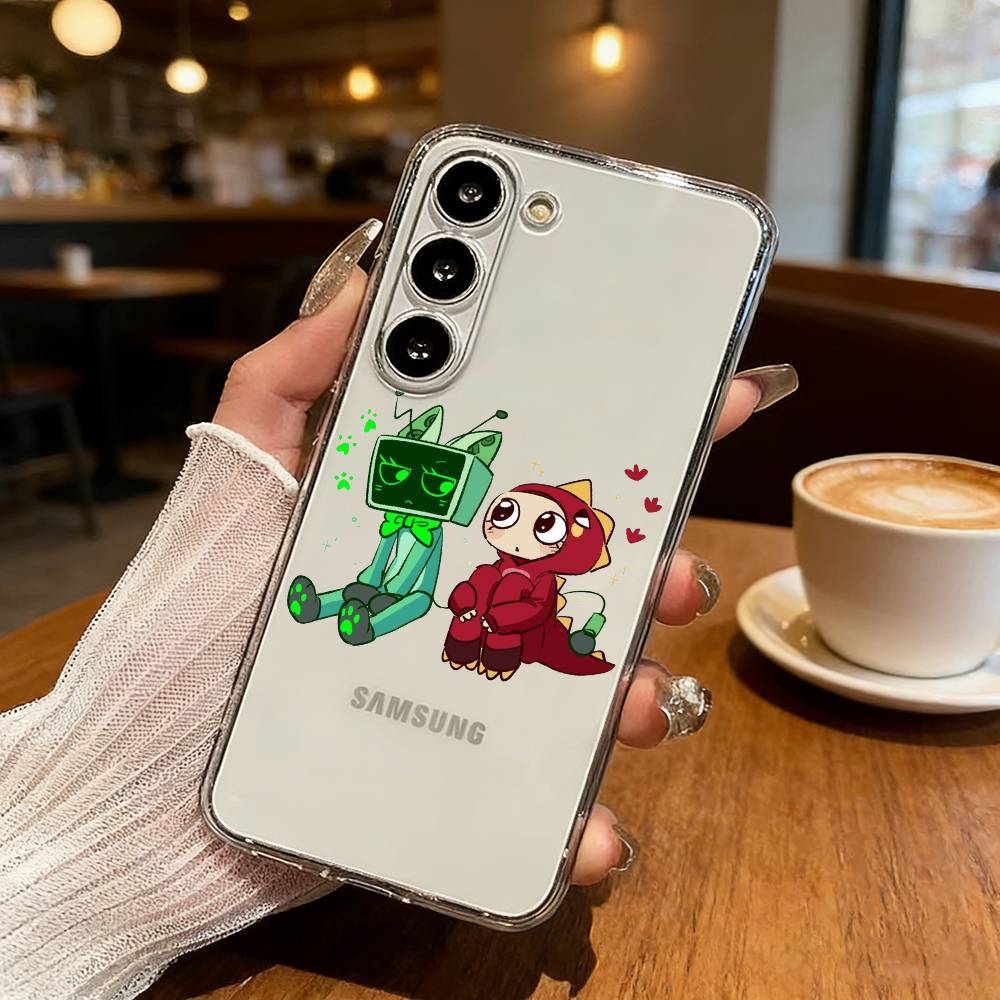 Gourdy D-Dandys W-World Phone Case For Samsung Galaxy S24 S25 S23 S22 S21 Plus S24 S25 Transparent Cover Case