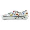 Vans Chaussures de Skate Authentiques Mode Low-Top Baskets Unisexe Blanc Cassé VN000QERYQ1
