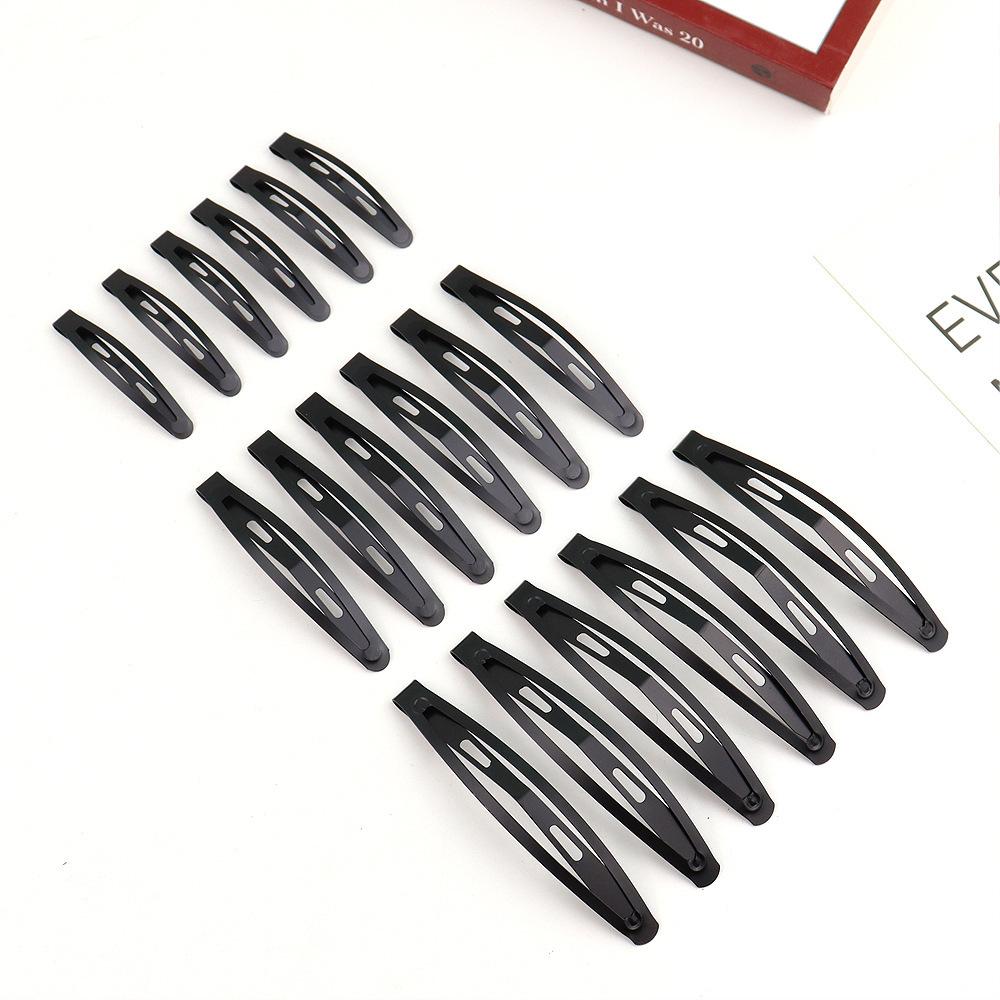 5Pcs Hairpin Black BB Clip Pea Clip Water Drop Clip Bangs Clip Headdress Adult Hairpin Side Clip Hair Accessories