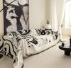 Black White Sofa Cushion Cover Sofa Cover Chenille Universal Sofa Towel Couch Cover Pet Mat Living Room Sofa Dust Proof