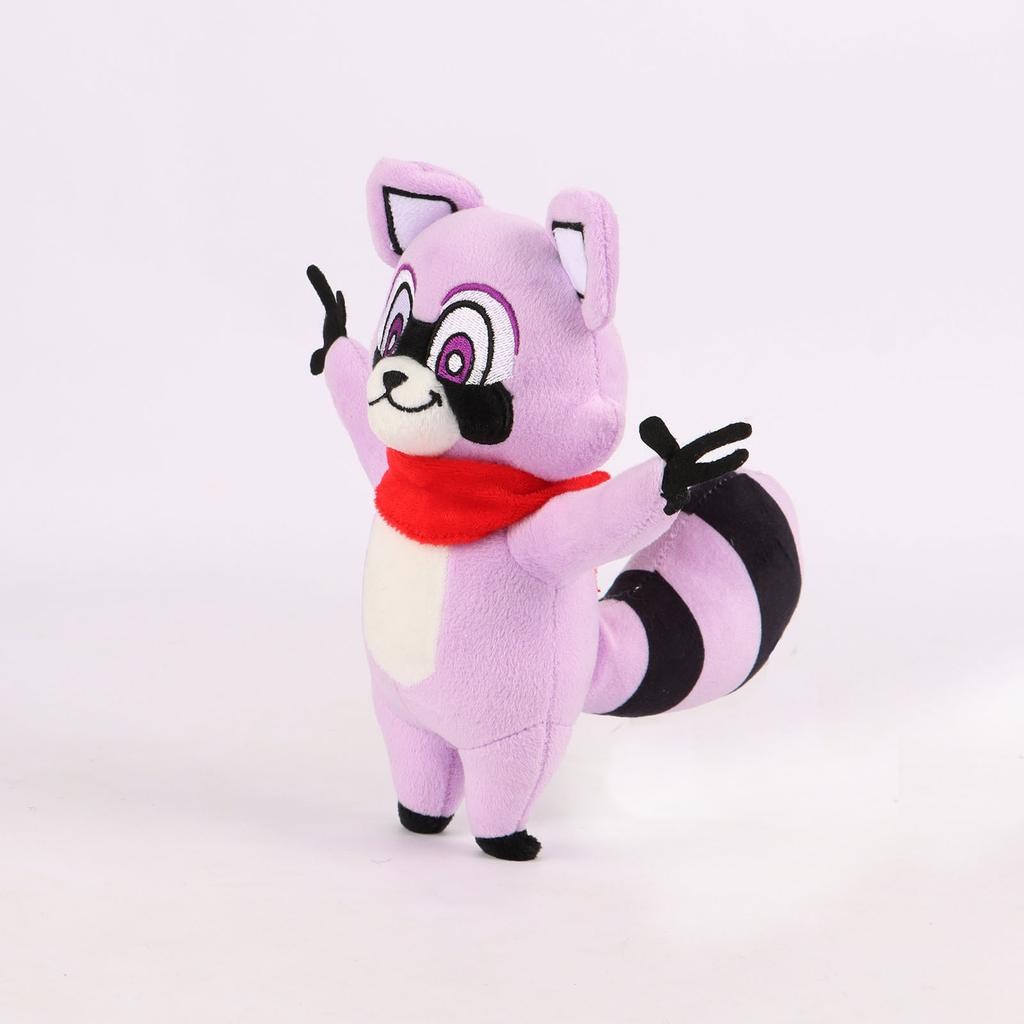 Ny Indigo Park Kapitel 1 Lambly Plyschdocka Speltillbehör Tecknad Tvättbjörnsdocka