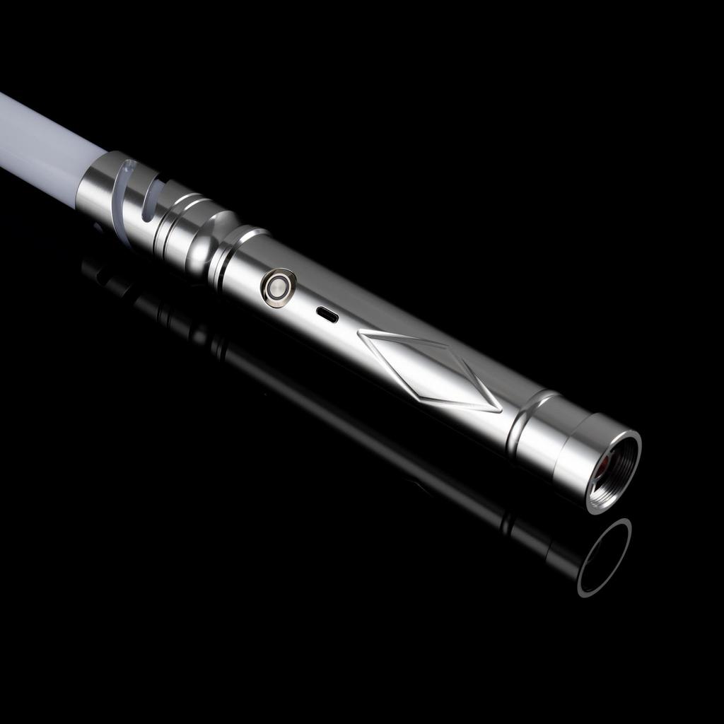 Star Wars Luminous Metal Lightsaber Toy - Rechargeable Glow Stick for Kids