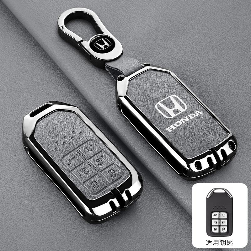 New 6 Buttons Car Key Case Cover Shell Remote Holder For Honda Odyssey Remote Ey Smart Keyless Tpu Car Key Case Cover Case