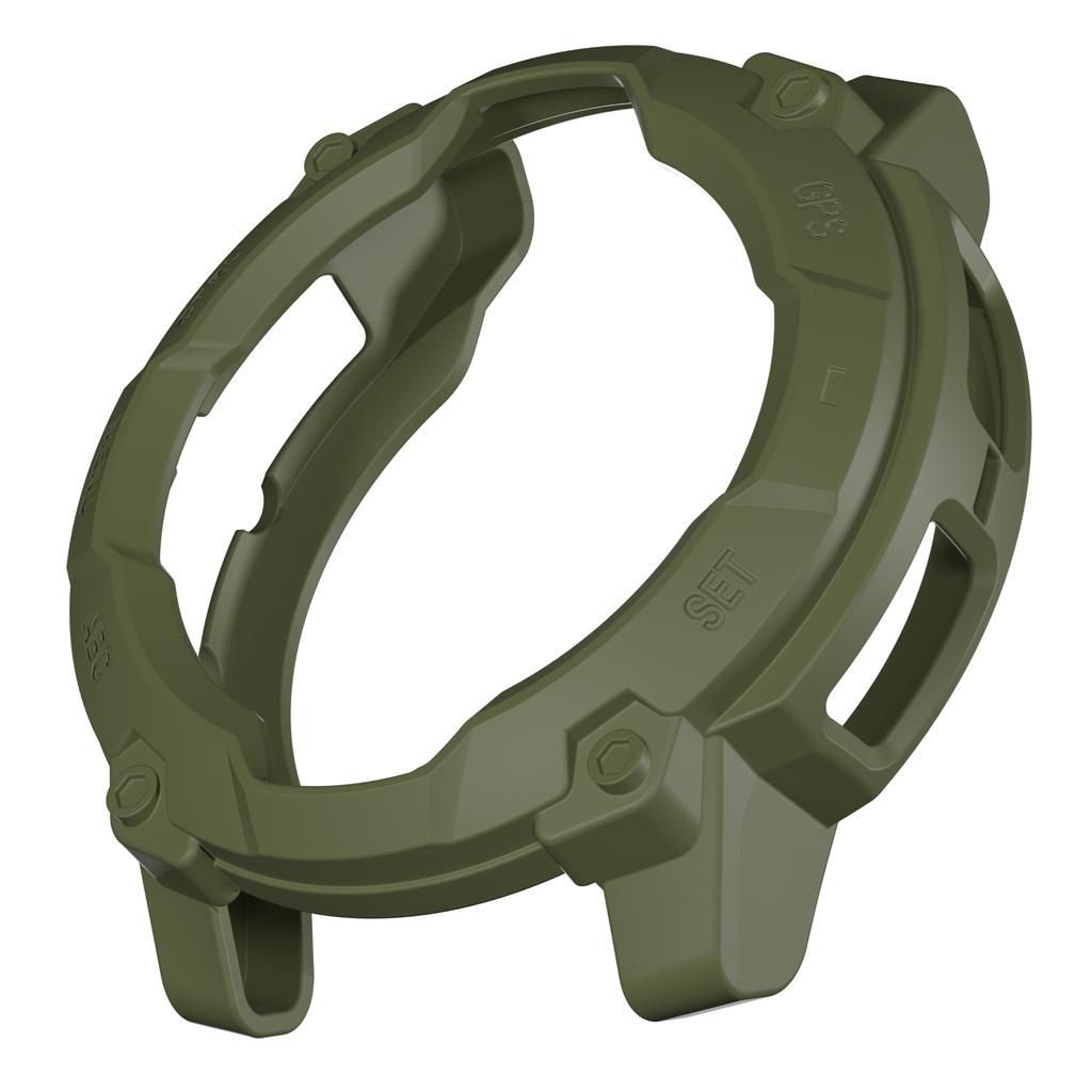 Ochranné pouzdro pro Garmin Instinct 3 Solar 45mm 50mm Rám Tvrdý Pancéřový Dutý Kryt z TPU Instinct3 Ochranný Skořepinový Kryt Nárazník