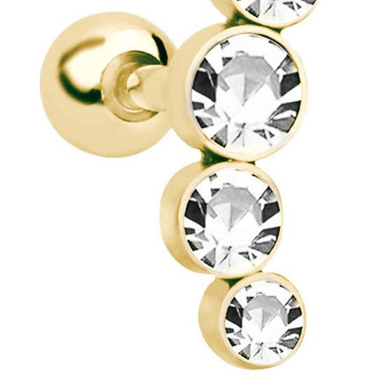 Ear Stud Fashion Unique Design Metal Elegant  Ear Clip for Outdoor