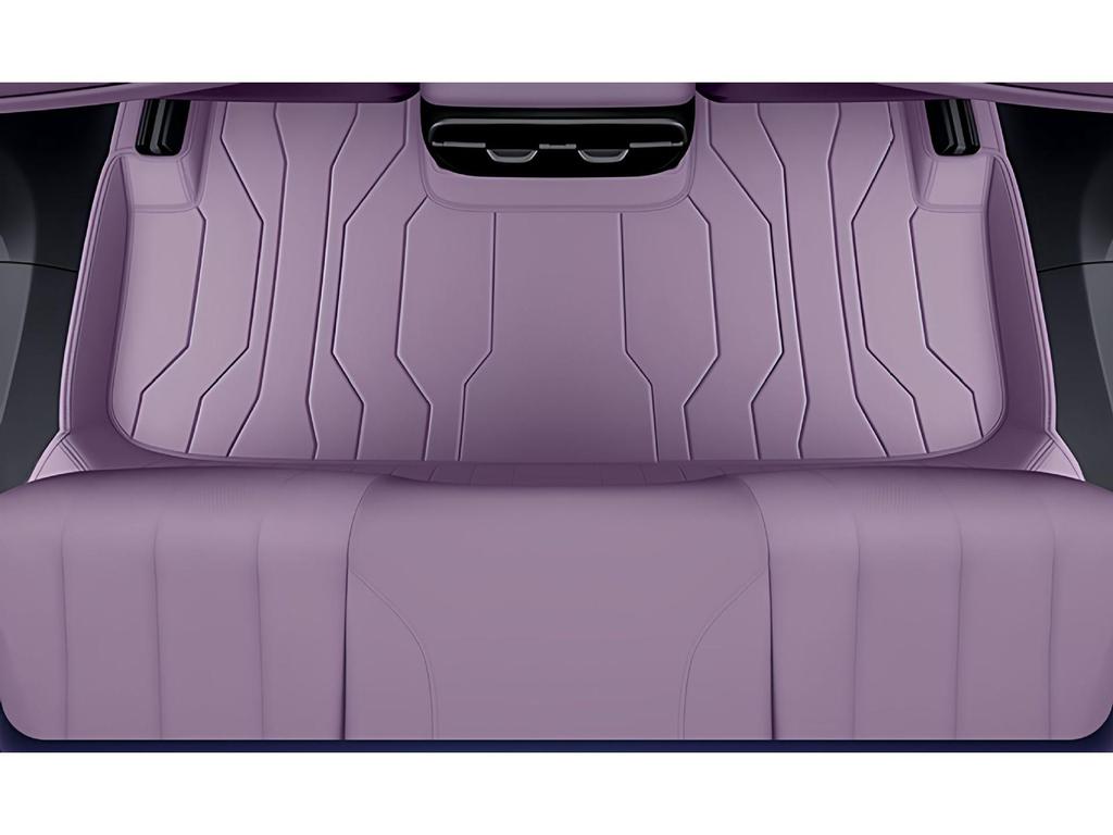 Dark Blue L06 Full Coverage Floor Mats Set for 2025 Car Interior Modification