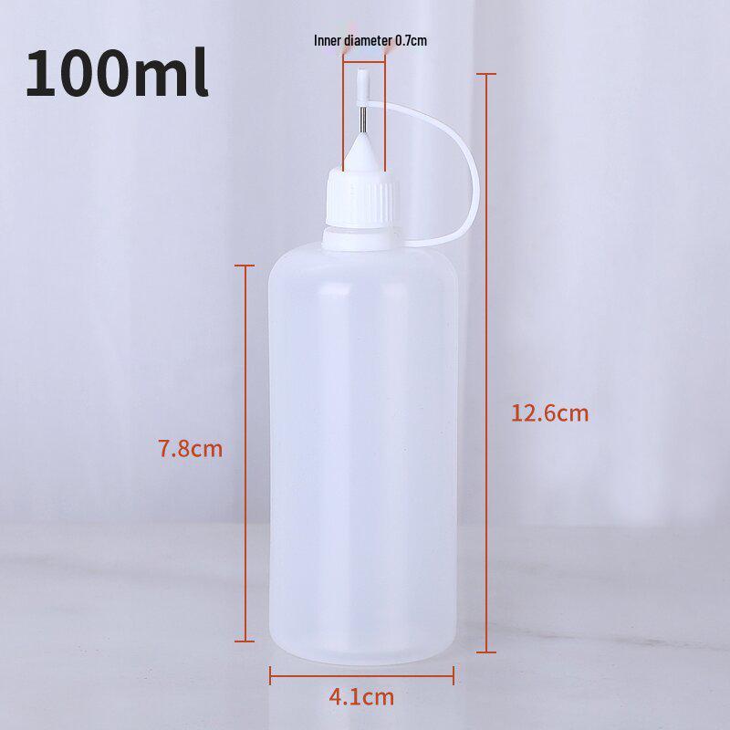 Bouteille PE à Trou d'Épingle pour Huiles Essentielles, Pigments, Colle et Encres