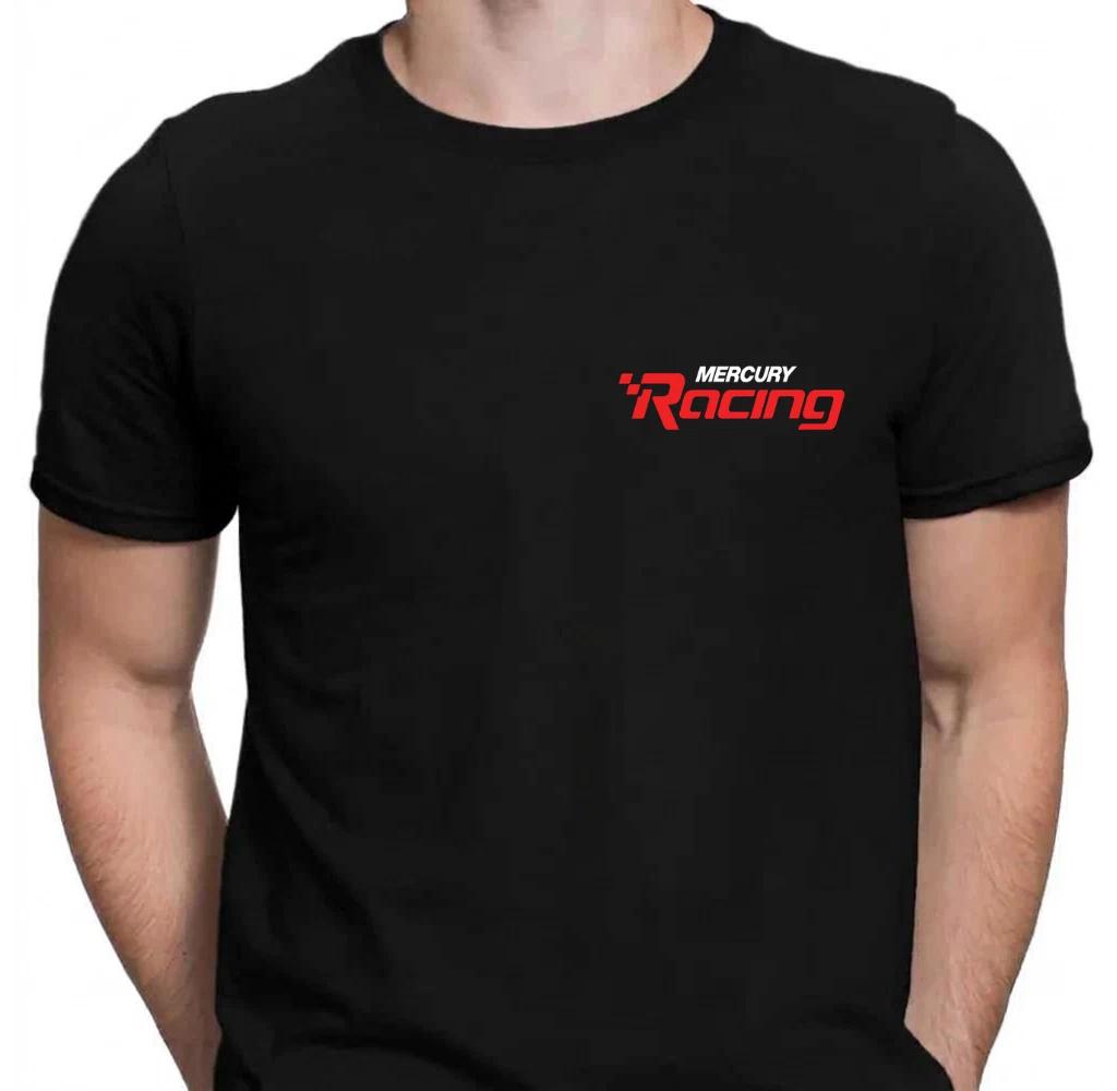 Mercury Racing Logo Tee | Racing Motorboat Graphic Shirt XXXL
