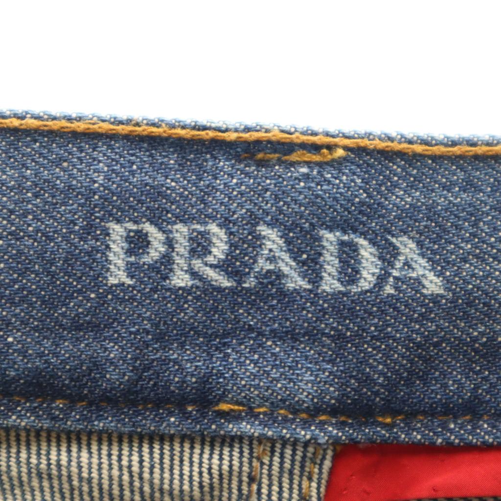 PRADA Made in Romania Button fly Denim pants w29 blue Men's Used