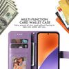 Für Xiaomi 15 Hülle Blumenmuster PU Leder Brieftasche Ständer Handyhülle