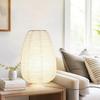 Small Rice Paper Lamp, Japanese Lamp Paper Lantern, Paper Shade Table Lamp, Paper Lamp for Desk, Bedside Lantern Lamps for Bedrooms Night Light