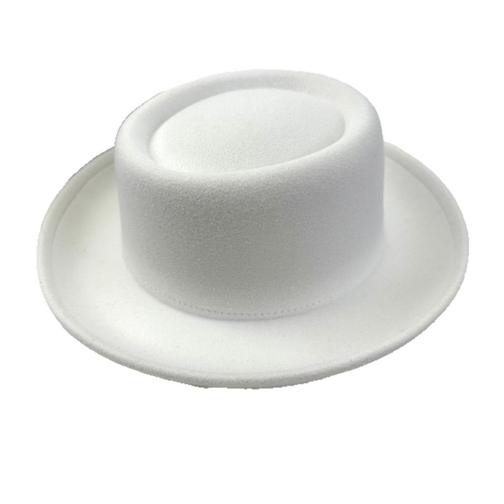 Four Seasons Hat Felt Hat Light Hat Rolled Edge Flat Top Versatile Sunscreen Women And Men